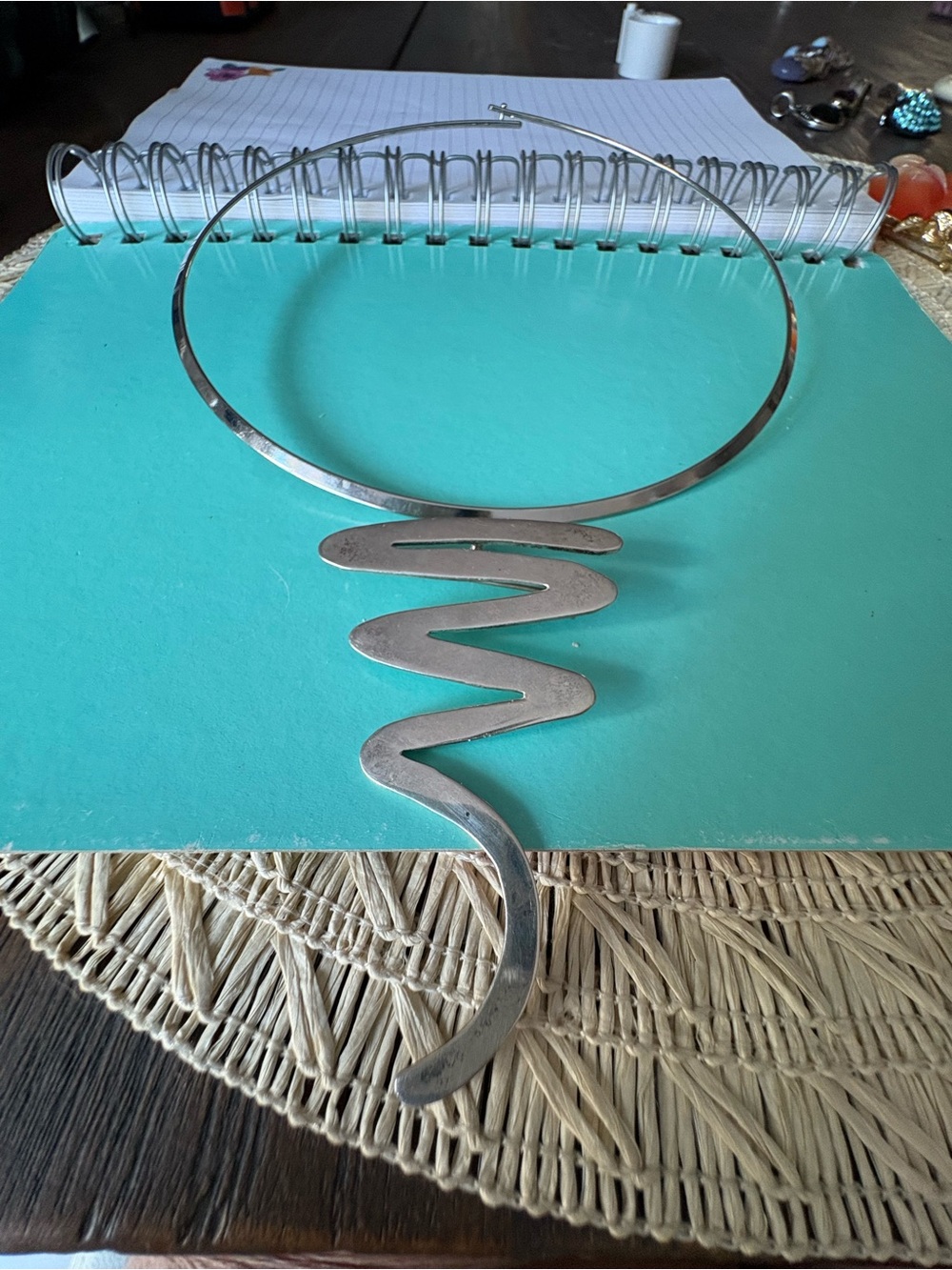 Mexico sterling Modern Spiral Pendant Women Jewelry